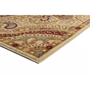 Eastford Ivory 9 ft. 3 in. x 12 ft. 6 in. Transitional Area Rug