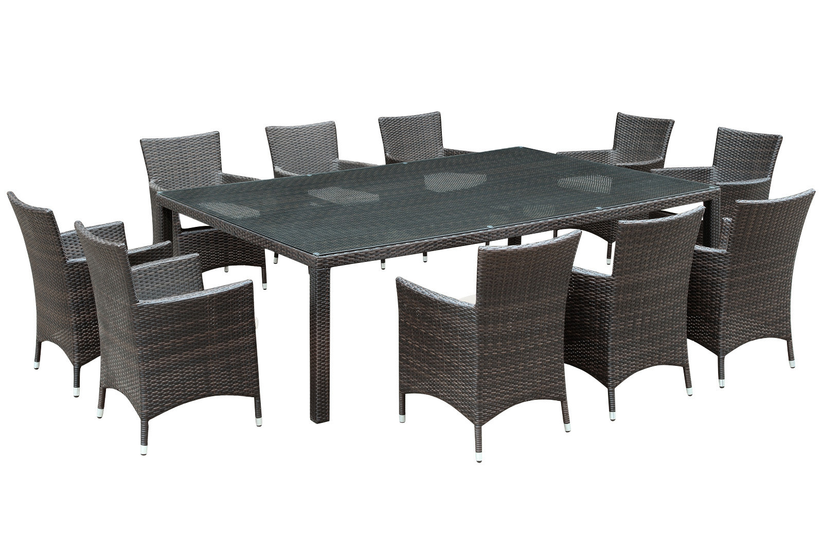 Modway Alfresco 11 Piece Dining Set With Cushions Wayfair