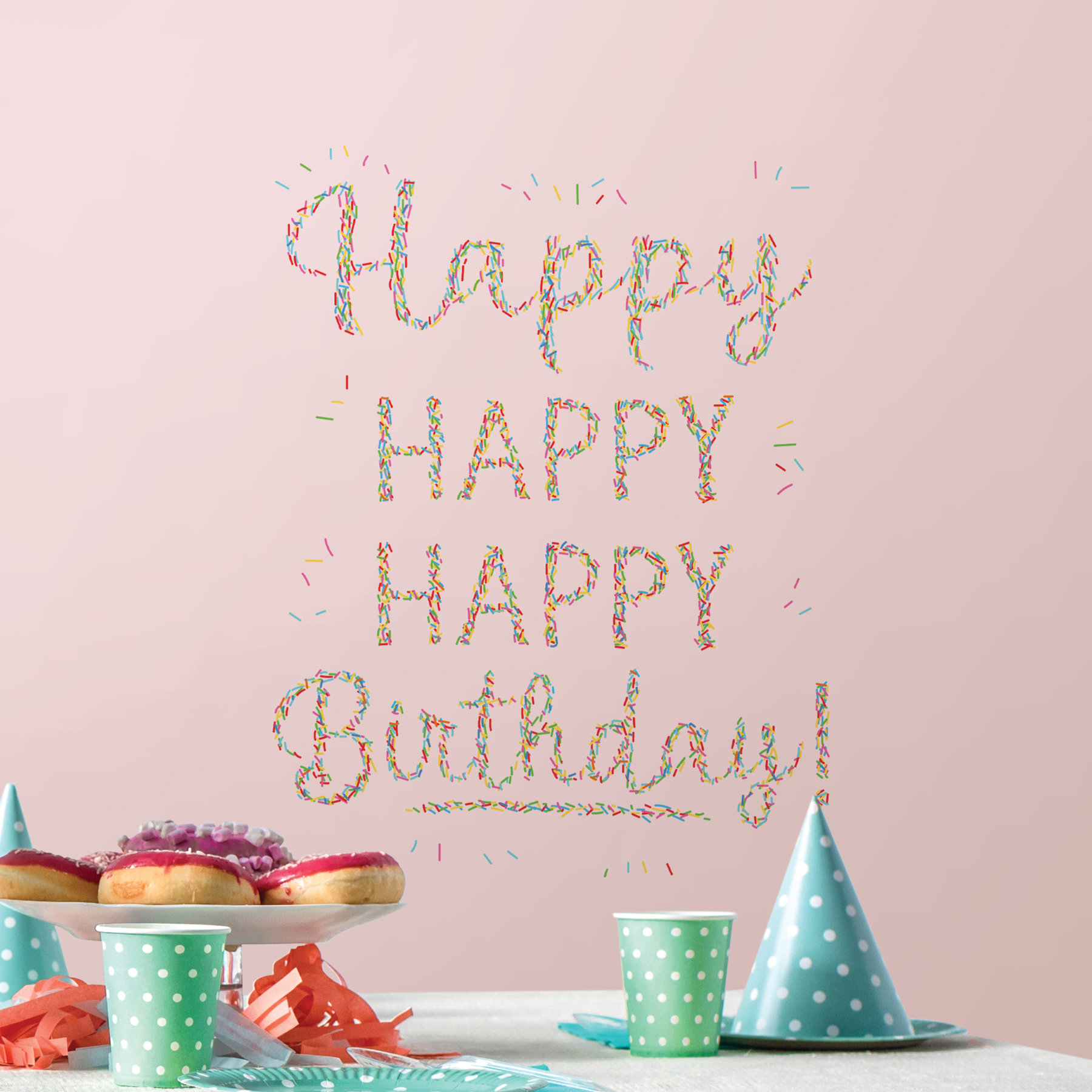 Hiest Birthday Wall Decal Hiest Birthday Wall Decal