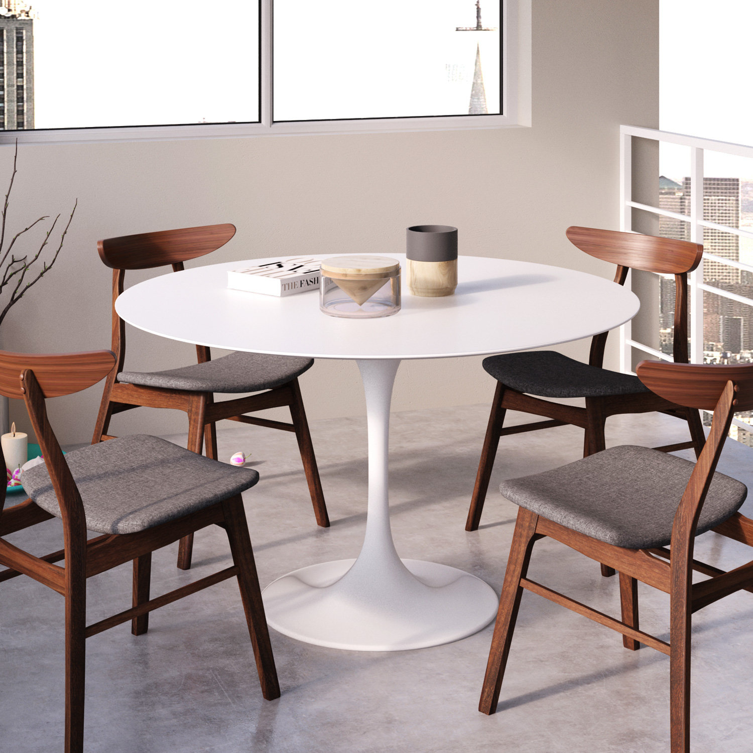 Corrigan Studio Angelica Matte Lacquer Dining Table Reviews Wayfair