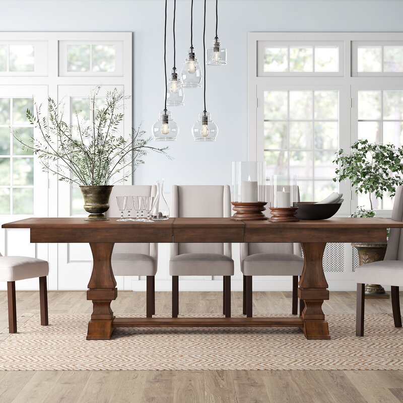 Birch Lane™ Heritage Schaffer Extendable Dining Table & Reviews | Wayfair