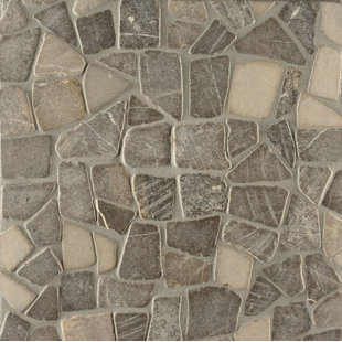 River Rock Floor Tile Wayfair Pebble Rock Random Sized Stone Tile In Rumah