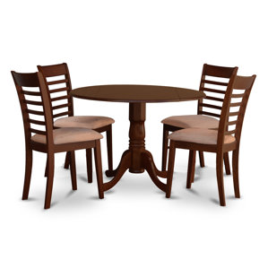 Dublin 5 Piece Dining Set by East West Furniture