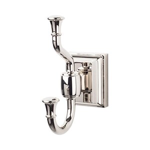 Stratton Bath Double Wall Mounted Towel Hook