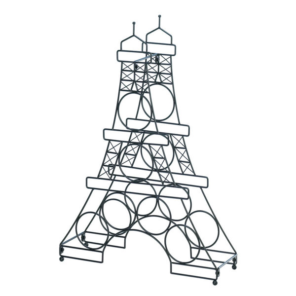 Zingz Thingz Eiffel Tower 6 Bottle Tabletop Wine Rack Wayfair