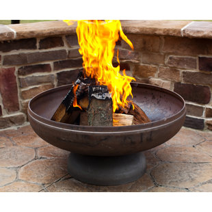 Modern Outdoor Fireplaces Allmodern Steel Fire Pit
