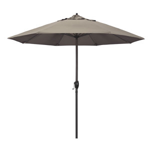 Grey Patio Umbrellas You Ll Love Wayfair 9 Market Umbrella