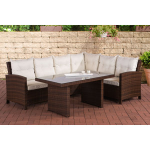3-tlg. Ecksofa-Set Bruino von dCor design