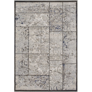 Blue Hill Vintage Gray Area Rug