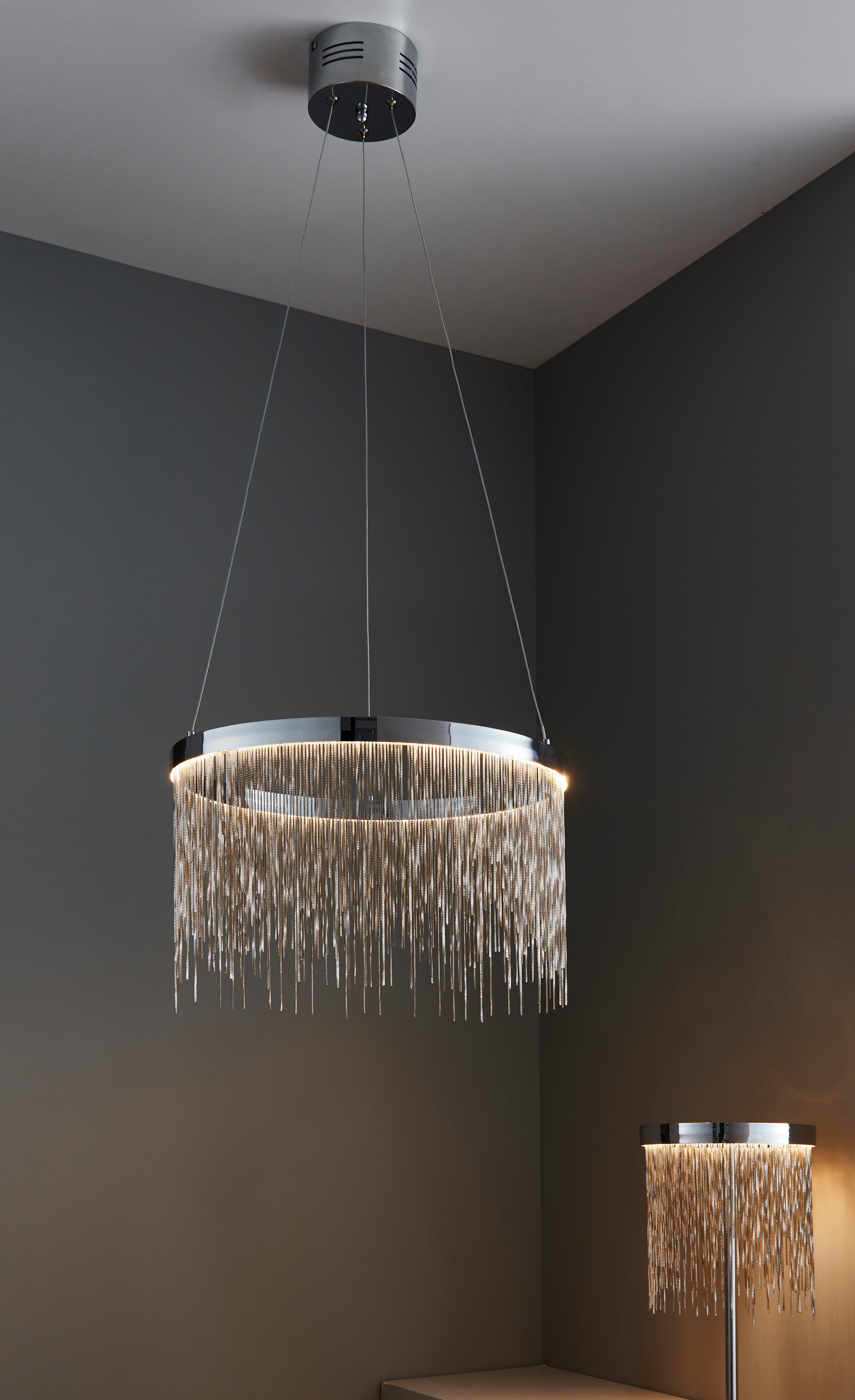 Mercer41 Barinholtz 1 Light LED Crystal Pendant Wayfaircouk