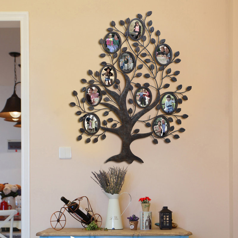 Red Barrel Studio Medlock 10 Opening Decorative Family Tree Wall Red Barrel Studio Medlock 10 Opening Decorative Family Tree Wall Hanging Collage Picture Frame Reviews Wayfair