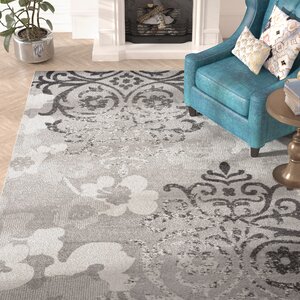 Norah Silver/Ivory Area Rug