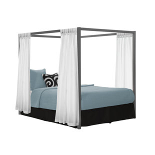 Modern Contemporary Queen Canopy Bed Frame Allmodern Stanley Canopy Bed