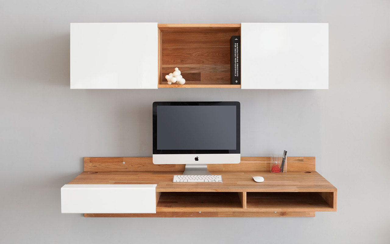Laxseries Floating Desk Reviews Allmodern Laxseries Floating Desk