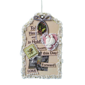 Wedding Tag Ornament