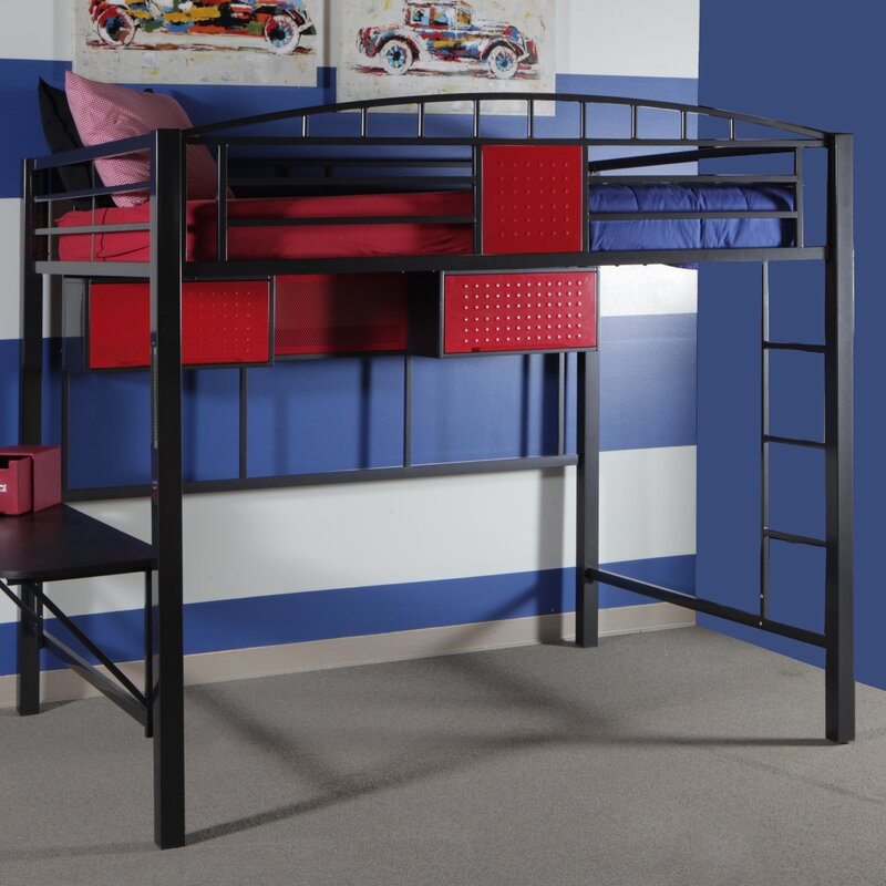 Powell Garage Full Loft Bed & Reviews | Wayfair.ca