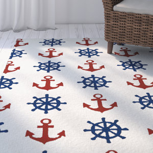 Sereno Handmade Rectangle Ivory Indoor / Outdoor Area Rug