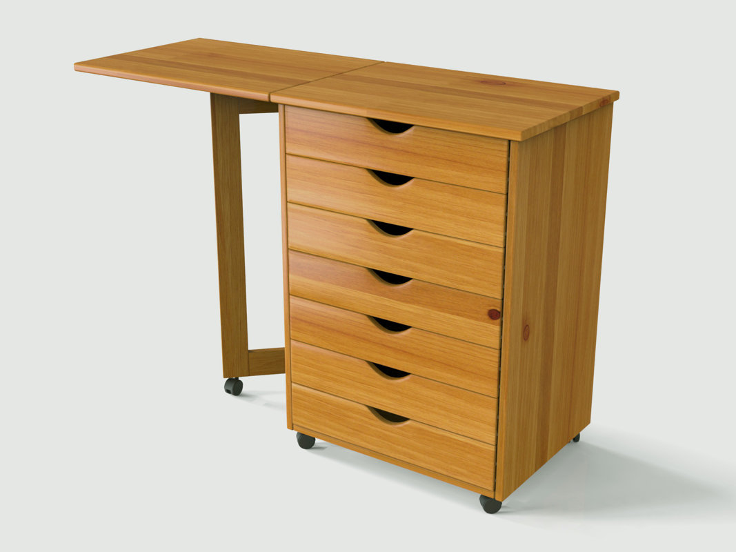 Adeptus 7 Drawer Desk Cart Reviews Wayfair Adeptus 7 Drawer Desk Cart