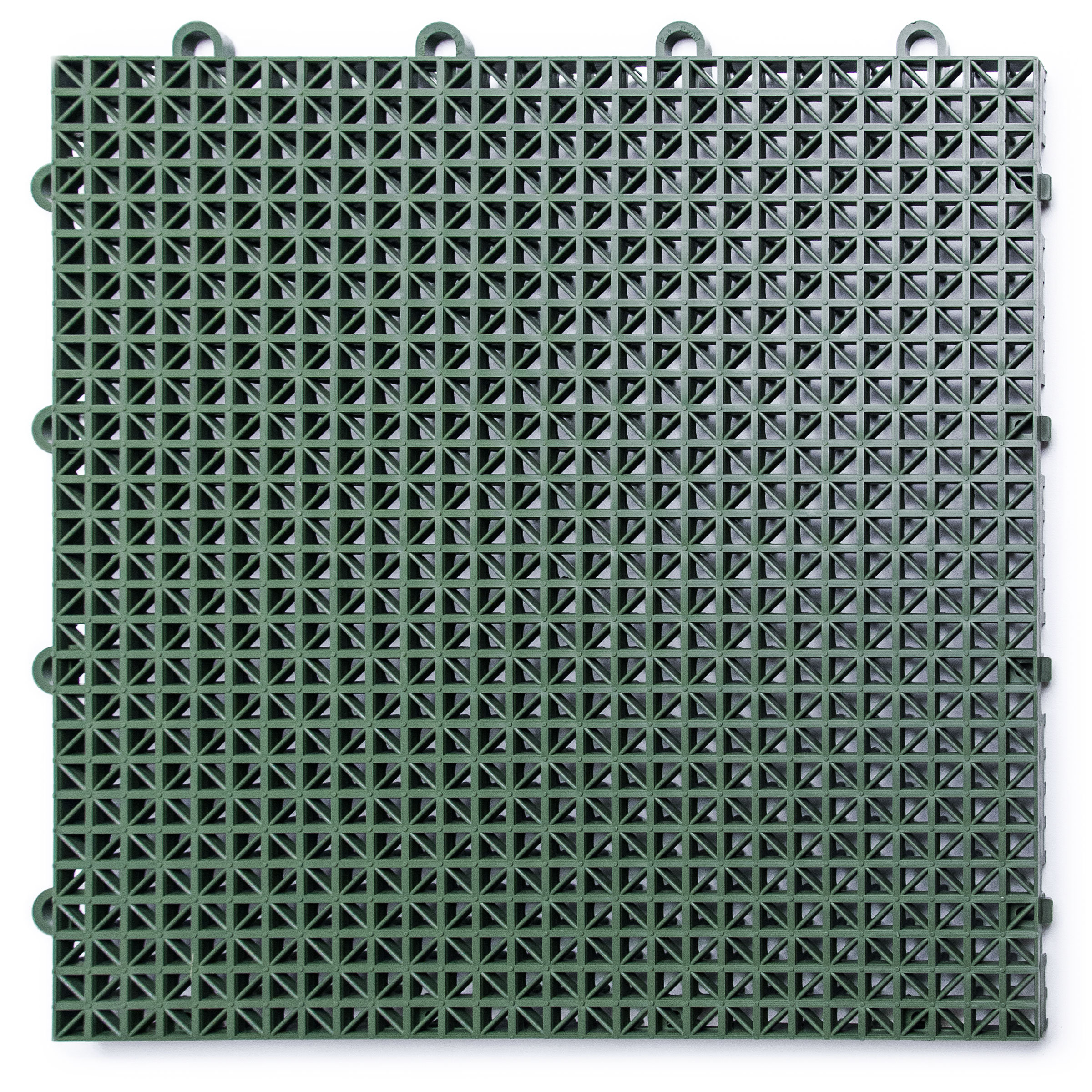 Duragrid 12 X Plastic Interlocking Deck Tile In Green Wayfair