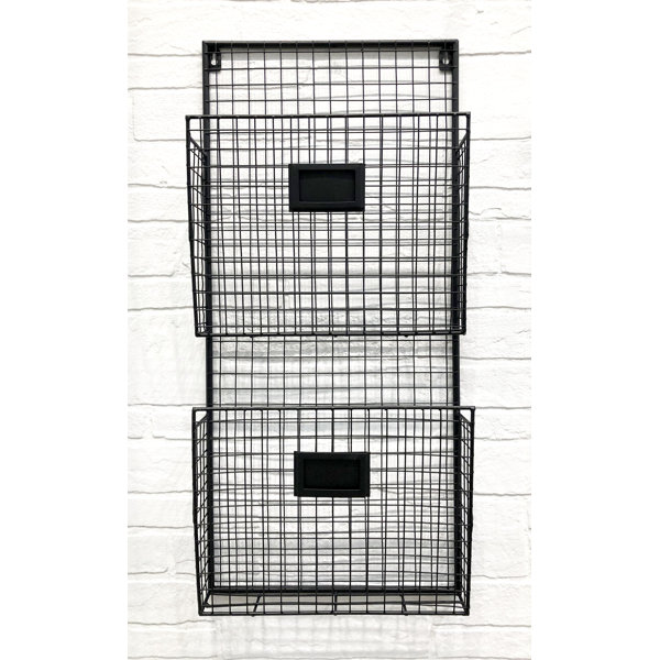Gracie Oaks Berkman 12 X 26 X 3 5 2 Pocket Wall File Holder