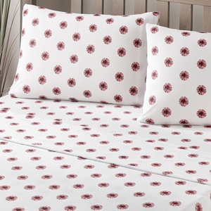 Pom Pom 100% Printed Cotton Jersey Sheet Set