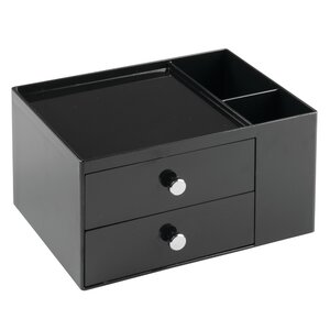 2 Drawer Storage Box and Pencil Cup Organizer