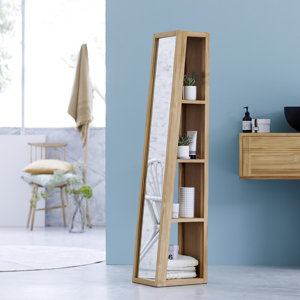 30 x 150 cm verspiegelter Schrank Twig von Tikam..