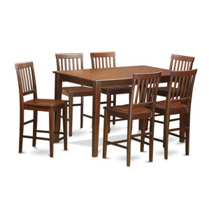 7 Piece Counter Height Dining Set by Wooden Impo..