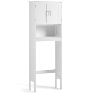 Metal Etagere Bathroom Wayfair Etagere 23 1 W X 62 5 H Over The Toilet Storage