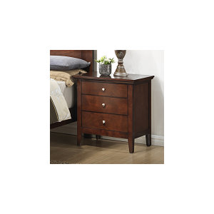Taube 3 Drawer Nightstand