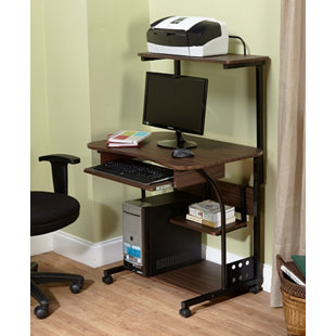 Computer Printer Cabinet Wayfair Computer Desk With Storage