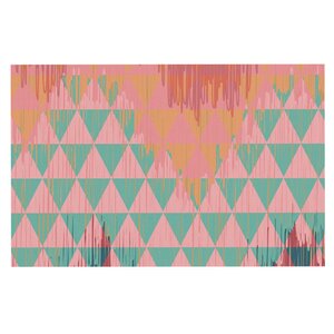 Nika Martinez 'Ikat Geometrie' Doormat