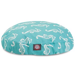 Sea Horse Round Pet Bed