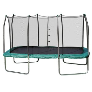 Summit 14' Rectangle Trampoline with Safety Enclosure