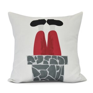 Away He Goes Outdoor Throw Pillow