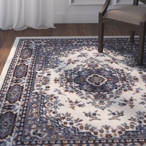 Lilly Porcelain Blue Area Rug