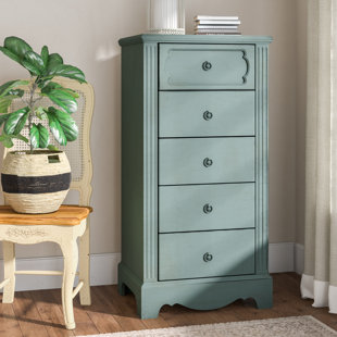 Farmhouse Rustic Dressers Birch Lane Asbury 5 Drawer Chest