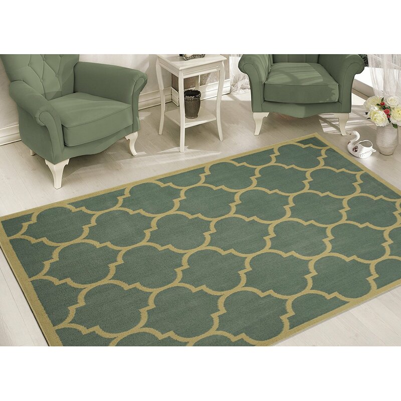 sweet home stores Clifton Sage Green Area Rug | Wayfair