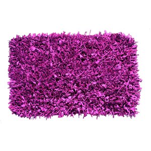 Kaylyn Hand-Knotted Purple Area Rug