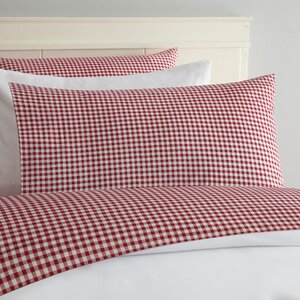 Alberta Gingham 250 Thread Count Sheet Set