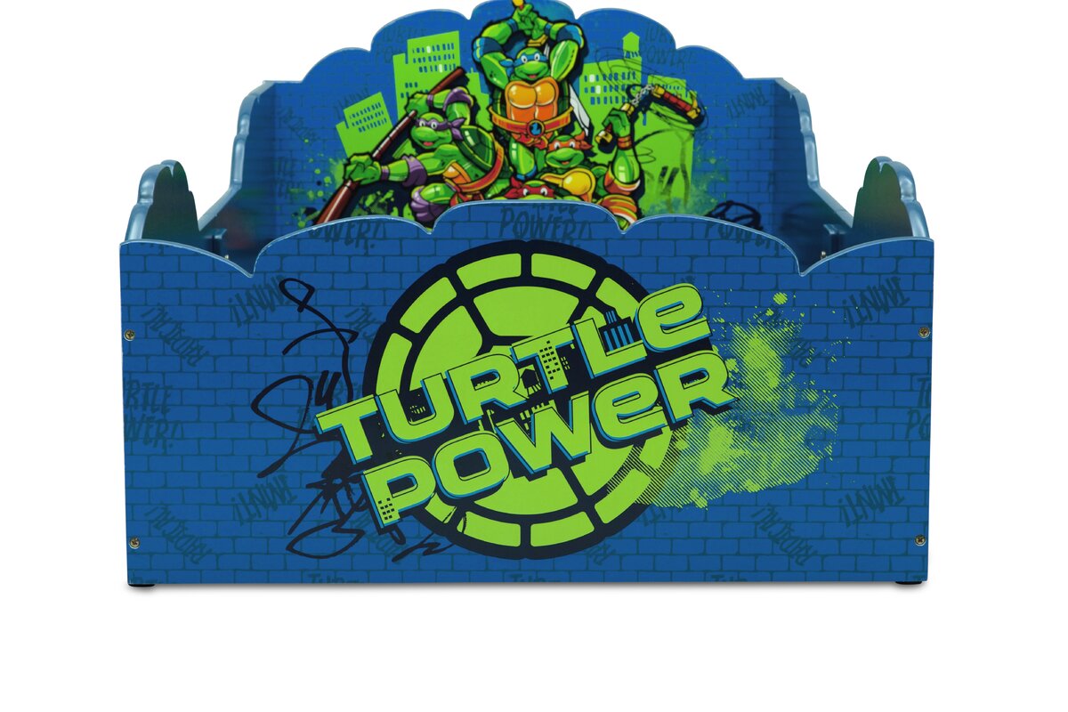 ninja turtles toddler bed