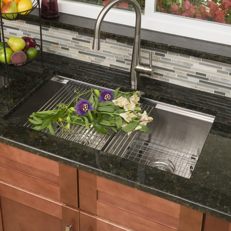 Lenova Ledge Series 33 X 22 Undermount Or Topmount Kitchen Sink Ledge Series 33 X 22 Undermount Or Topmount Kitchen Sink