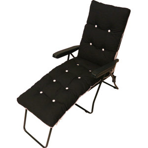 Gartenliege Capri mit Auflage von Swift Garden F..