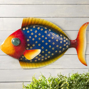 Metal Fish Wall Decor school of fish metal wall art | wayfair Metal Fish Wall Decor school of fish metal wall art | wayfair