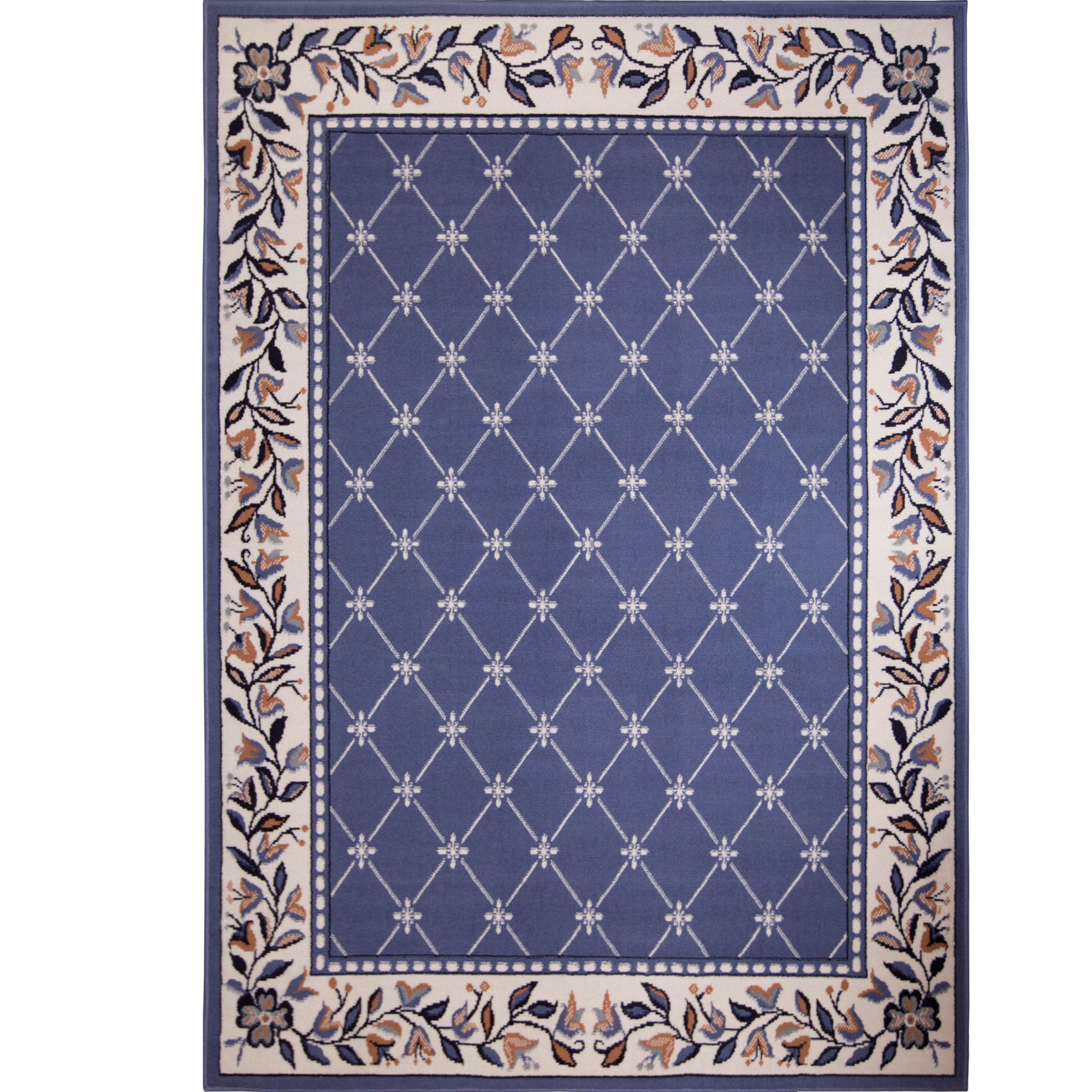 Charlton Home Modena Geometric Country Blue Area Rug Reviews Charlton Home Modena Geometric Country Blue Area Rug Reviews Wayfair