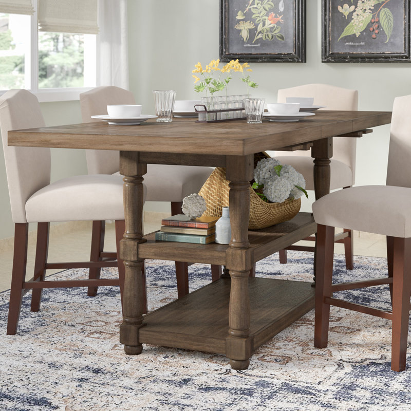 Laurel Foundry Modern Farmhouse Fortunat Counter Height Extendable Fortunat Counter Height Extendable Dining Table