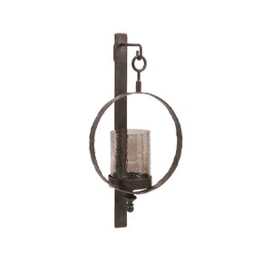 Circular Metal Sconce