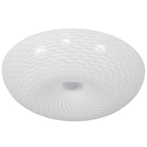 Swirled 1-Light Flush Mount