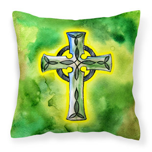 Outdoor Celtic Cross Wayfair Celtic Cross Indoor Outdoor Throw Pillow