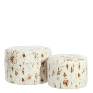 2-tlg. Pouf-Set von Château Chic